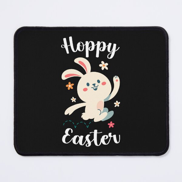 Item preview, Easter Bunny Hoppy Easter Bunny Rabbit Hopping Happy Easter #m26 designed and sold by AntoinetteGGE.