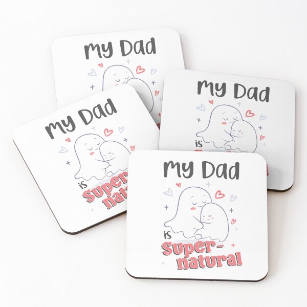 Item preview, Spooky Father's Day - My Dad is Supernatural designed and sold by abowersock.