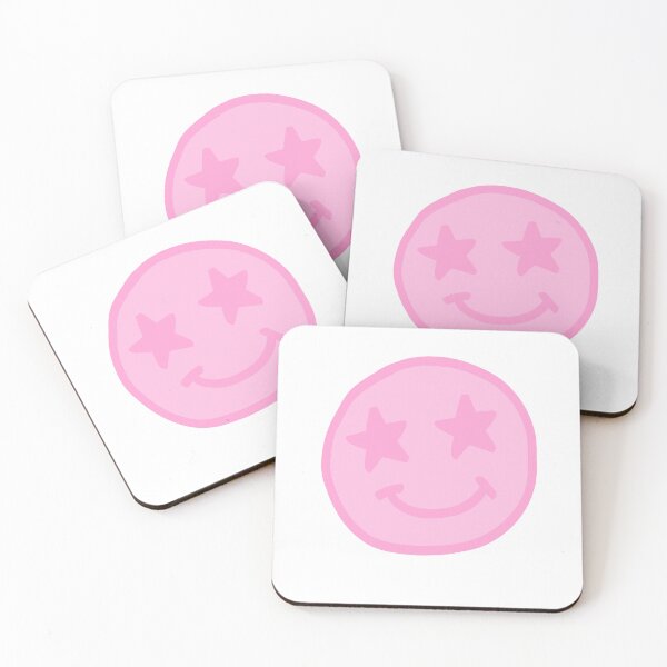Item preview, Pink Star Eyes Smile designed and sold by OrangeCowJuice.