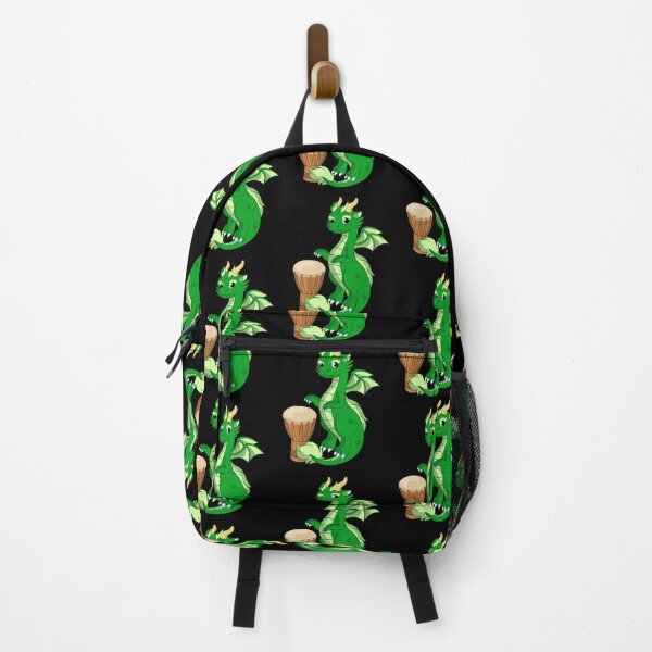 Item preview, Dragon Playing Djembe ,Funny Good Dragon Djembe Lovers Green Design designed and sold by pedrored369.