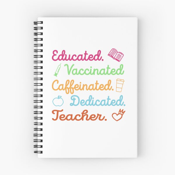 Item preview, Educated vaccinated caffeinated designed and sold by EmilyFun.