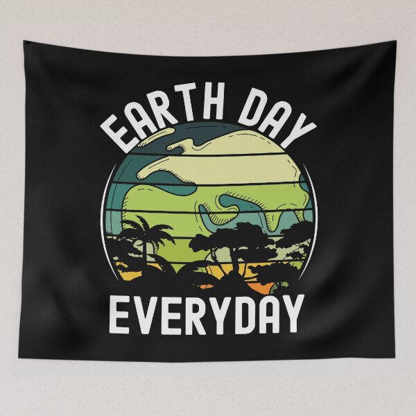 Item preview, Earth Day Everyday Vintage Sunset T-shirt designed and sold by KGN  CREATIVITY.