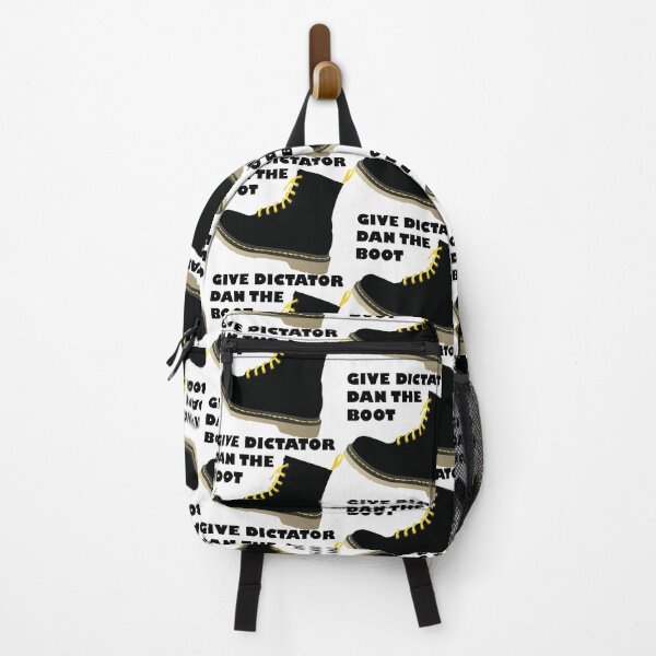 Item preview, GIVE DICTATOR DAN THE BOOT designed and sold by DomGDesign.
