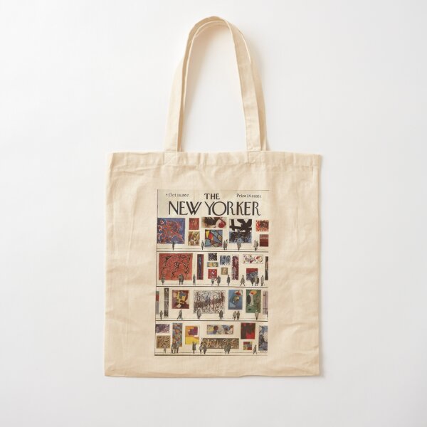 The New Yorker Exhibition Cotton Tote Bag