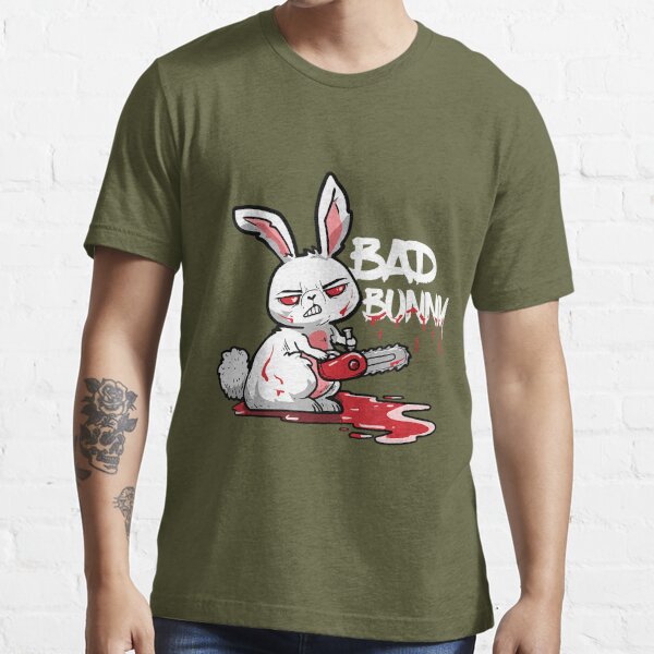 Bad Bunny Shirt Women Bunny Easter T Shirt Bunny Rabbit Graphic T