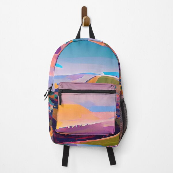 Item preview, Modern Art Painting of California Hills - Cali - Hollywood - California designed and sold by CattlettArt.