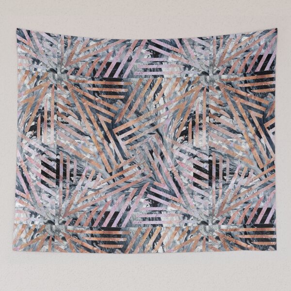 Item preview, Marble & Rose Gold Geometric  designed and sold by Flexiblepeople.