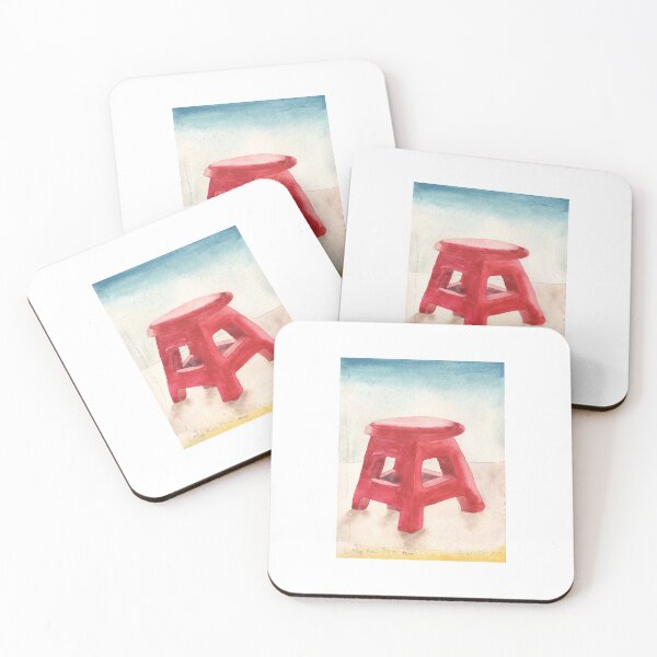 Item preview, 'Little Red Stool 2' designed and sold by Anita-West.