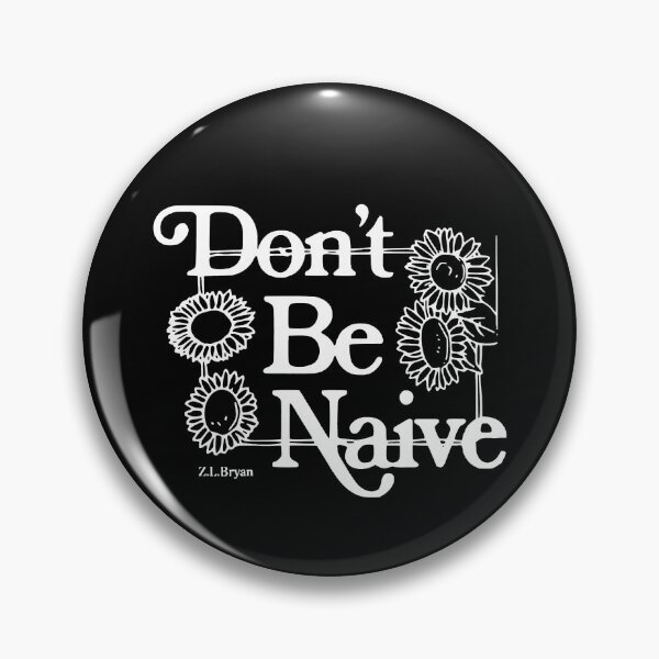 Item preview, Don't be naive poster vintage designed and sold by LaAlmeida1665.