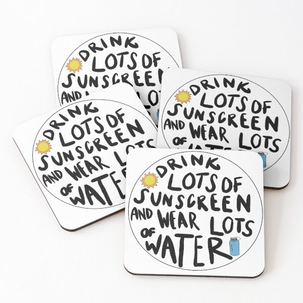 Item preview, Drink Sunscreen, Wear Water designed and sold by tabitha-springg.