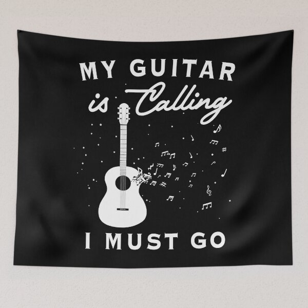 Item preview, My Guitar Is Calling I Must Go - Guitar Lover designed and sold by douglasgary019.