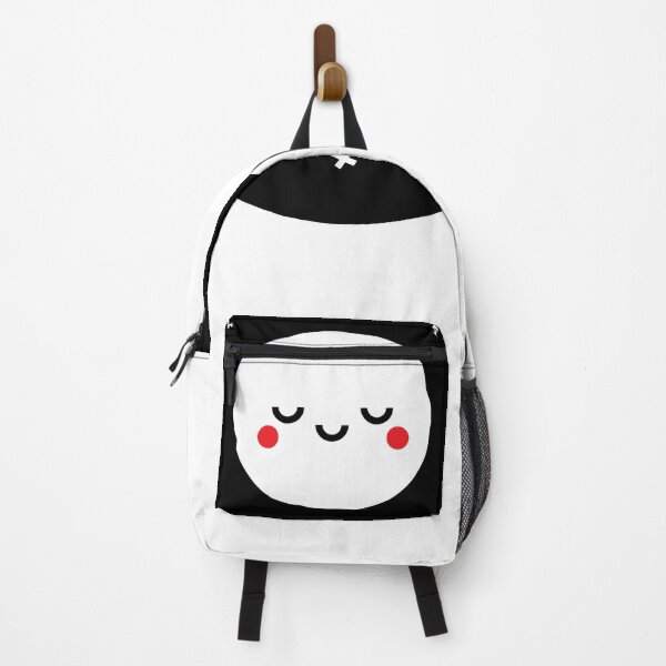 Item preview, Cute Minimalist Black and White Sleeping Moon designed and sold by cheekimori.