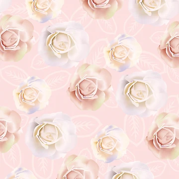 Artwork thumbnail, Abstract Pink Roses Roses Roses 001 by sunnthreads