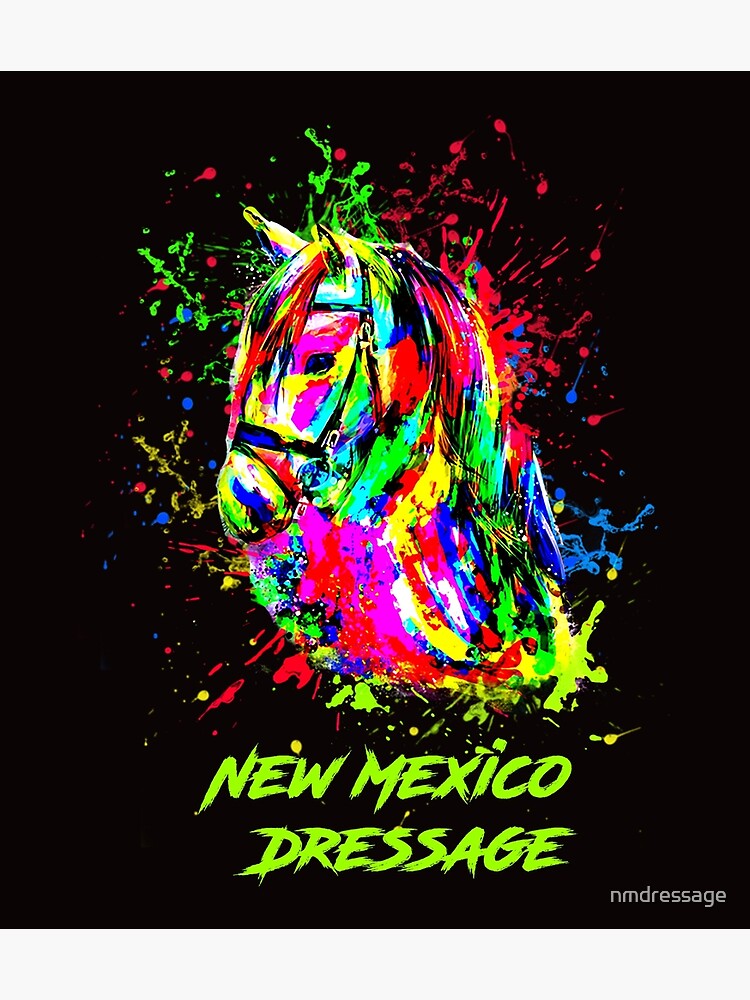 "New Mexico Dressage Painted Horse" Poster for Sale by nmdressage
