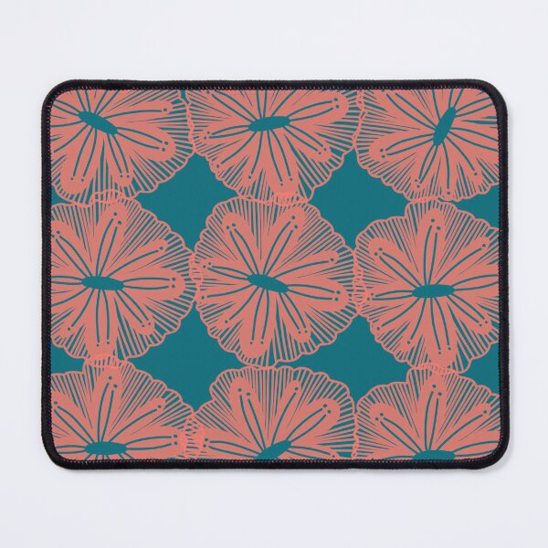 Item preview, Coral and turquoise sea anemones designed and sold by FrancesPoff.