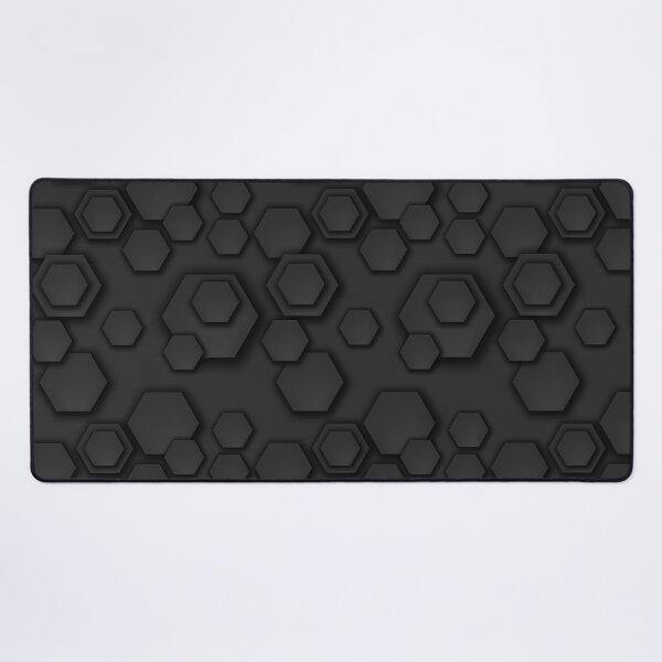 Item preview, Black Hexagon Pattern, Geometric Texture, Honeycomb Tile Background designed and sold by graphic-genie.