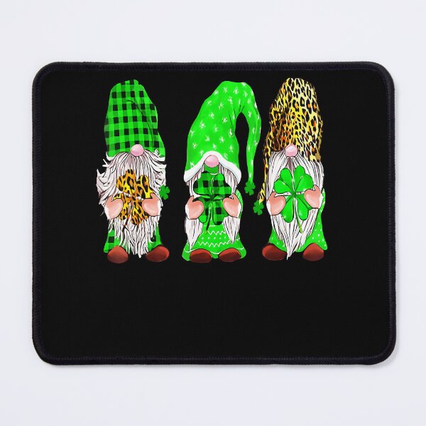 Item preview, Irish Gnomes Leopard Plaid St Patrick's Day designed and sold by Wilkinson39.