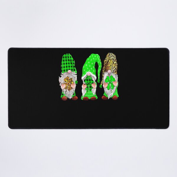 Item preview, Irish Gnomes Leopard Plaid St Patrick's Day designed and sold by Wilkinson39.