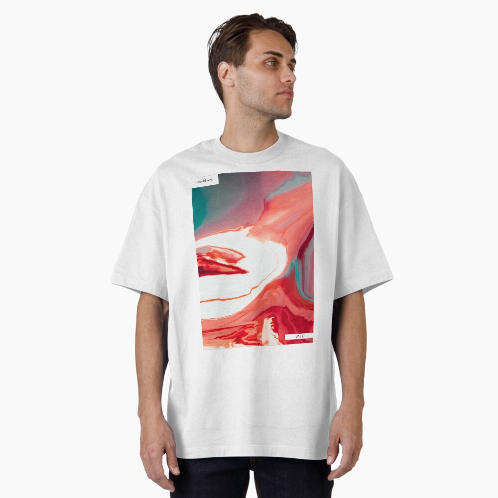 Vista previa del artículo con la obra «Camiseta oversize», diseñado y vendido por Lo-cura.