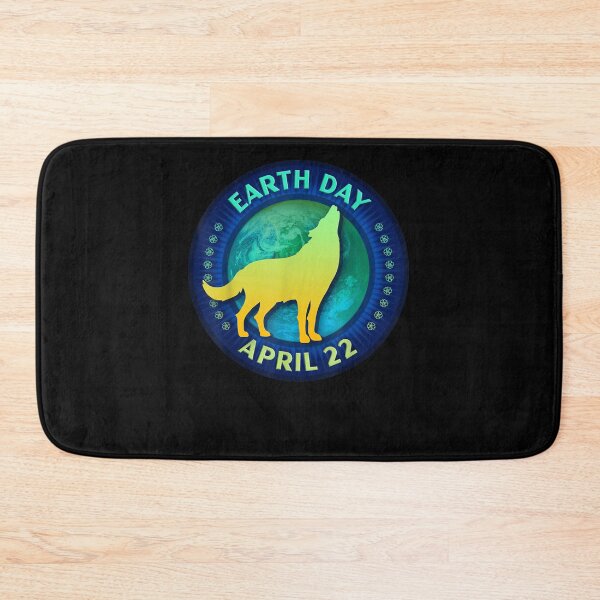 Item preview, Howling Wolf Lovers Earth Day 50th Anniversary Gift designed and sold by RobertEllisDC.