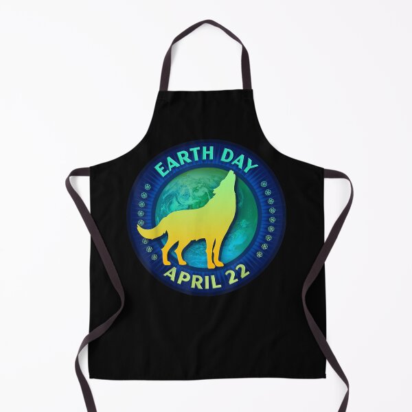 Item preview, Howling Wolf Lovers Earth Day 50th Anniversary Gift designed and sold by RobertEllisDC.