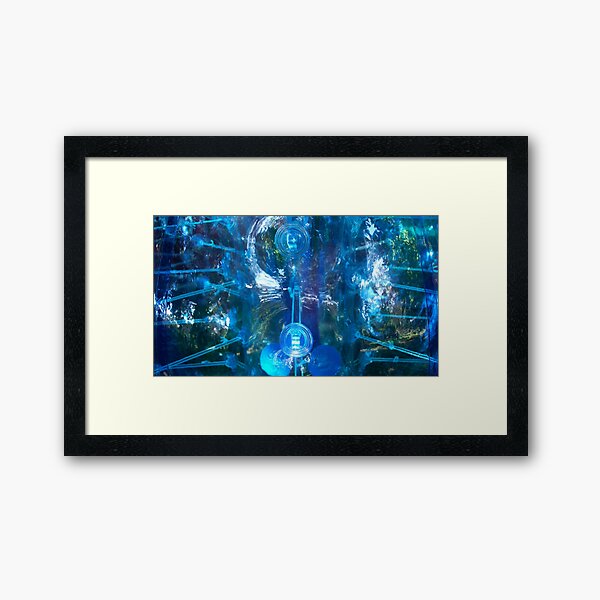 The Blue Ball. Adelaide Artist Avril Thomas at Magpie Springs Framed Art Print