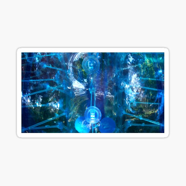 The Blue Ball by Adelaide artist Avril Thomas at Magpie Springs Sticker