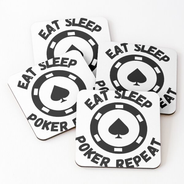 Item preview, Eat Sleep Poker Repeat - For A Fine Poker Night Cap designed and sold by fallonwilli.