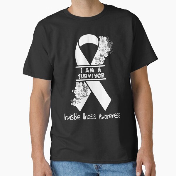 Item preview, I Am A Suvivor Ribbon Invisible Illness Awareness designed and sold by heppenp.