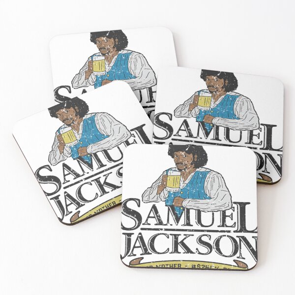 Item preview, SAMUEL JACKSON BEER RETRO TShirt designed and sold by Sentiment667.