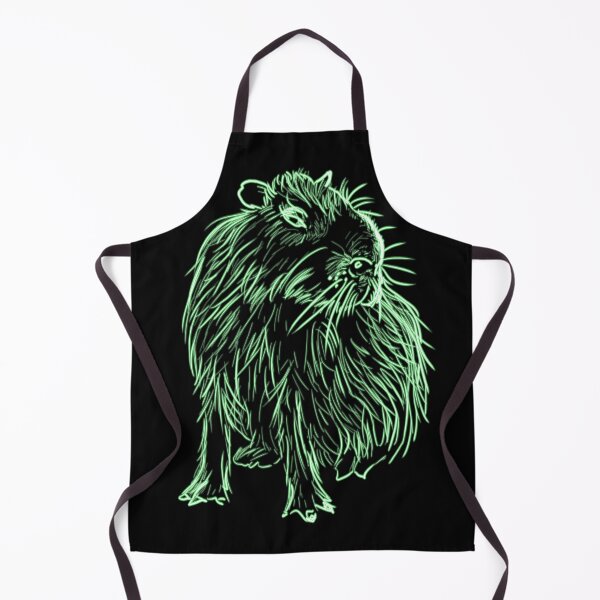Item preview, Glowing Green Neon Capybara designed and sold by nimreninmu.