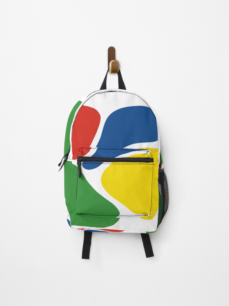 Primary colour outlet backpack