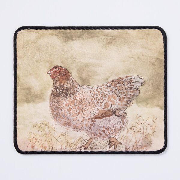 Item preview, Blue Laced Red Wyandotte Watercolor in Neutral designed and sold by TurnipWilson.