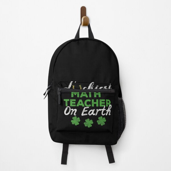 Item preview, Luckiest Math Teacher On Earth T-Shirt St Patrick's Day Gift designed and sold by RobertEllisDC.