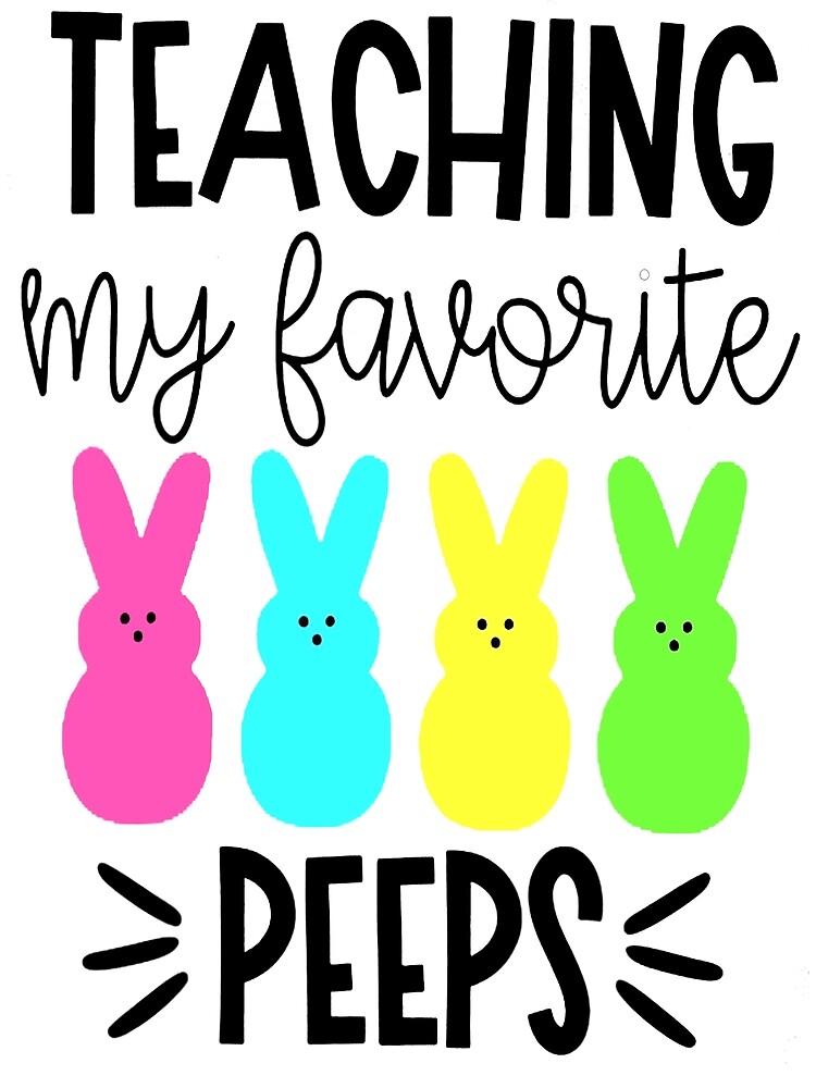 "teaching my favorite peeps" Poster for Sale by MatildaWatson | Redbubble