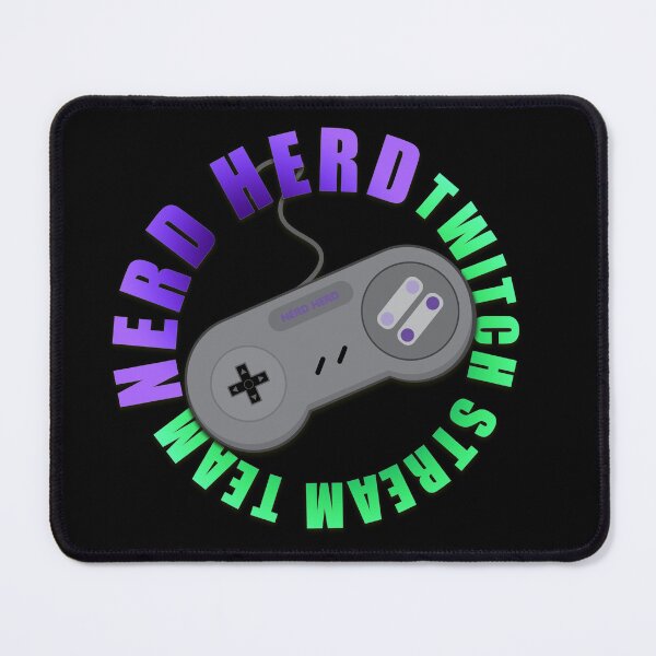 Item preview, Nerd Herd - Controller Teal/Purple designed and sold by Nerd-Herd-Team.