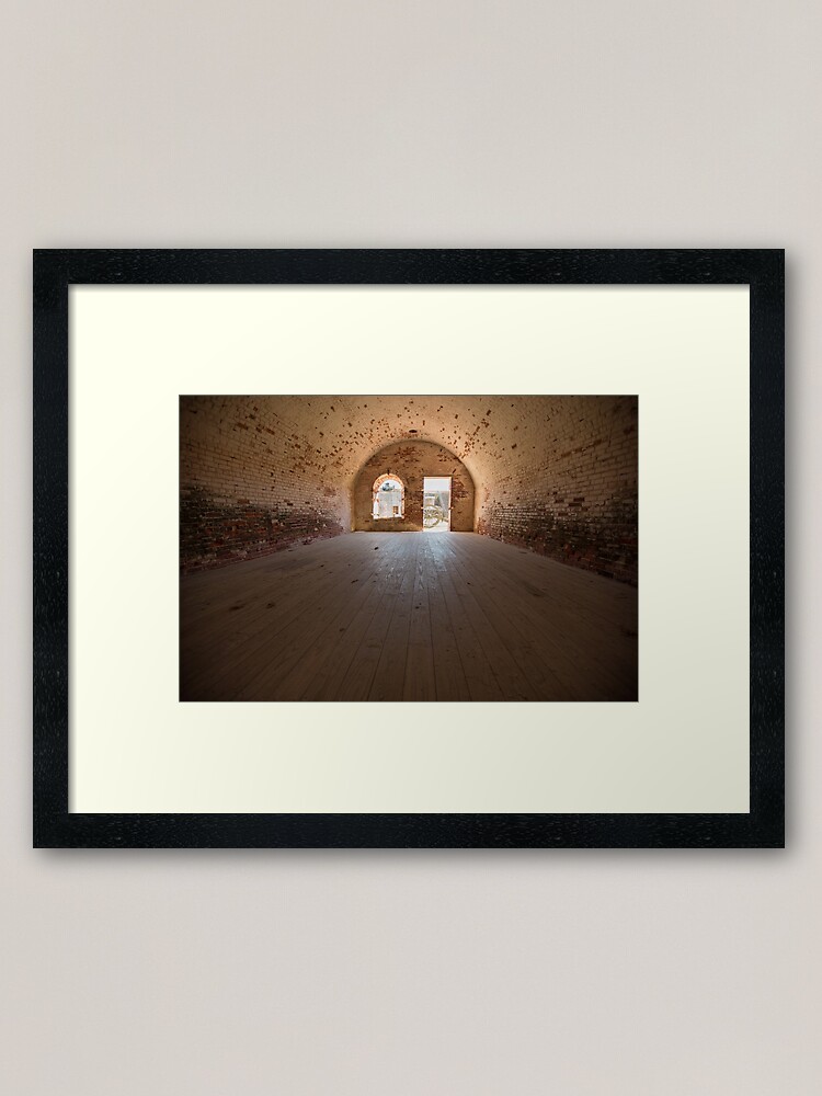 Thumbnail 1 of 7, Framed Art Print, Fort Macon State Park designed and sold by SuzannemorriS.