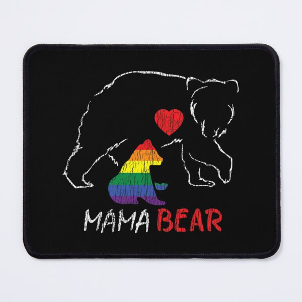 Item preview, Rainbow Mama Bear Hugs Mom Mother Love Lgbt Pride designed and sold by Jordy Littel.