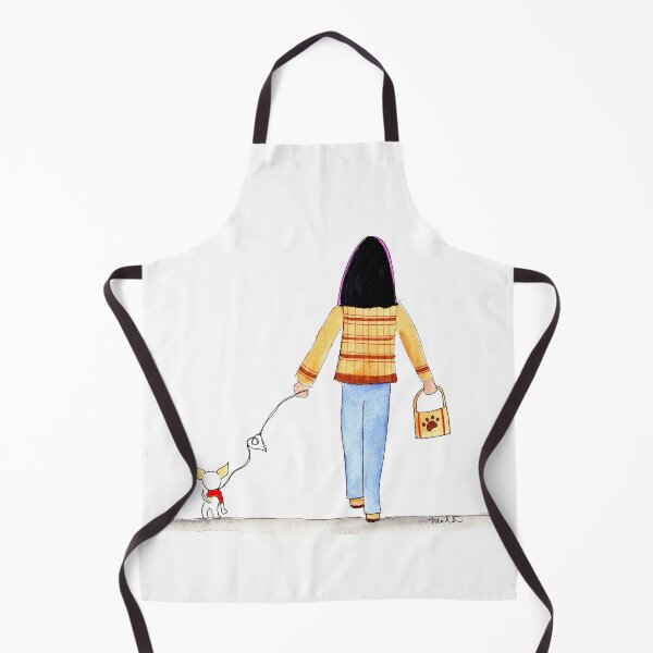 Item preview, Dogwalk with Eva & Mahli designed and sold by Mahli's  Artful Whimsy.