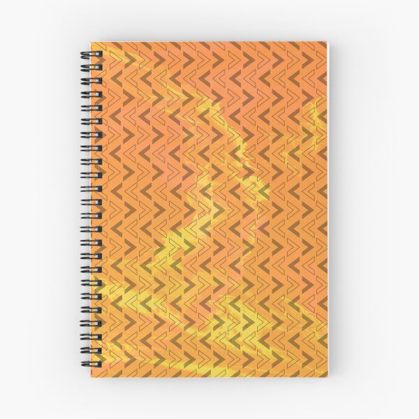 Item preview, Yellowy Arrow Abstract Geometric Pattern designed and sold by LusDigiArt.