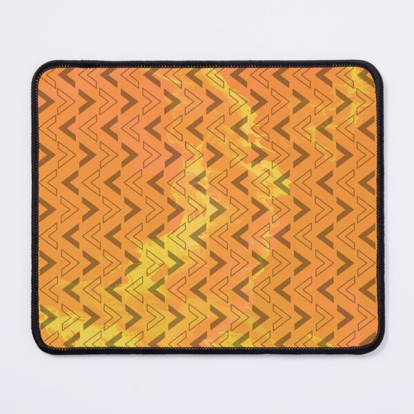 Item preview, Yellowy Arrow Abstract Geometric Pattern designed and sold by LusDigiArt.
