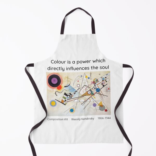 Item preview, Wassily Kandinsky, Composition VIII, 1923, Colour is a power which directly influences the soul designed and sold by Michael Dietrich.