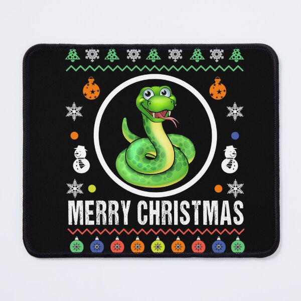 Item preview, Merry Christmas Snake Ugly Sweater Xmas Knit Sweatshirt designed and sold by BestgenAlbrecht.