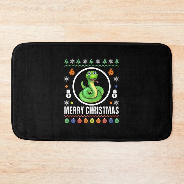 Item preview, Merry Christmas Snake Ugly Sweater Xmas Knit Sweatshirt designed and sold by BestgenAlbrecht.