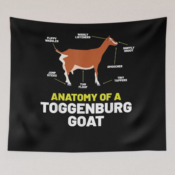 Item preview, Pet Goat Lovers Meme  Pet Animal Pun Funny Toggenburg Goat designed and sold by darielzebulon.