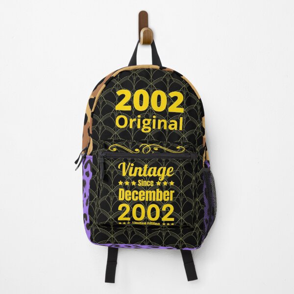 Item preview, Vintage Since December 2002 - Black Gold Retro Typography | Born In 2002 designed and sold by Delandor.