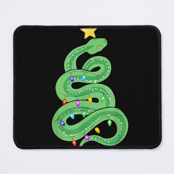 Item preview, Merry Hisstmass Merry Christmas Tree Funny Python Snake Pet T-Shirt designed and sold by BestgenAlbrecht.