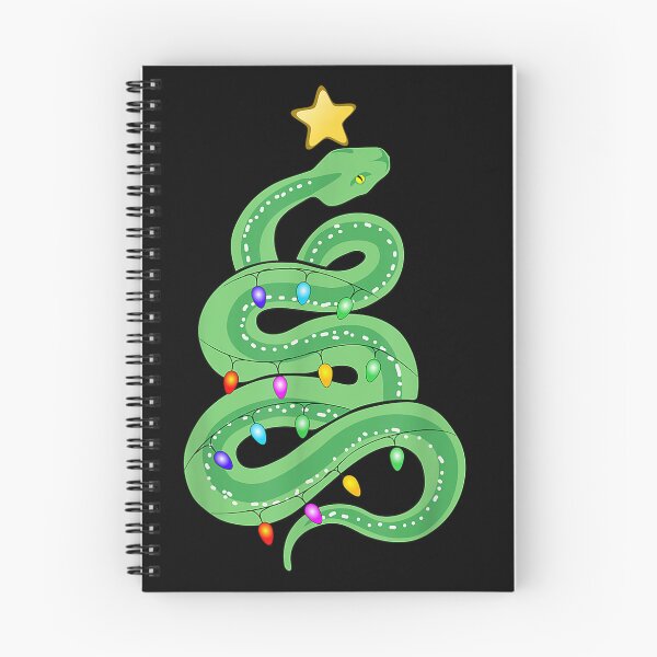 Item preview, Merry Hisstmass Merry Christmas Tree Funny Python Snake Pet T-Shirt designed and sold by BestgenAlbrecht.