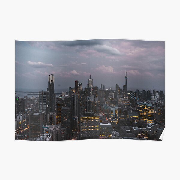 Skyline de Toronto Poster