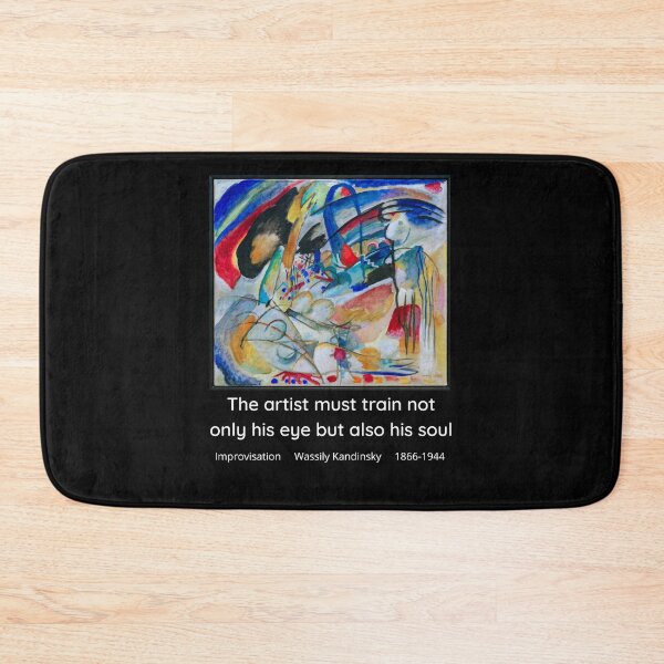 Item preview, Wassily Kandinsky, Improvisation, The artist must train not only his eye but also his soul designed and sold by Michael Dietrich.